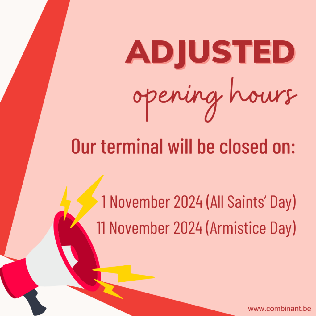 Adjusted opening hours