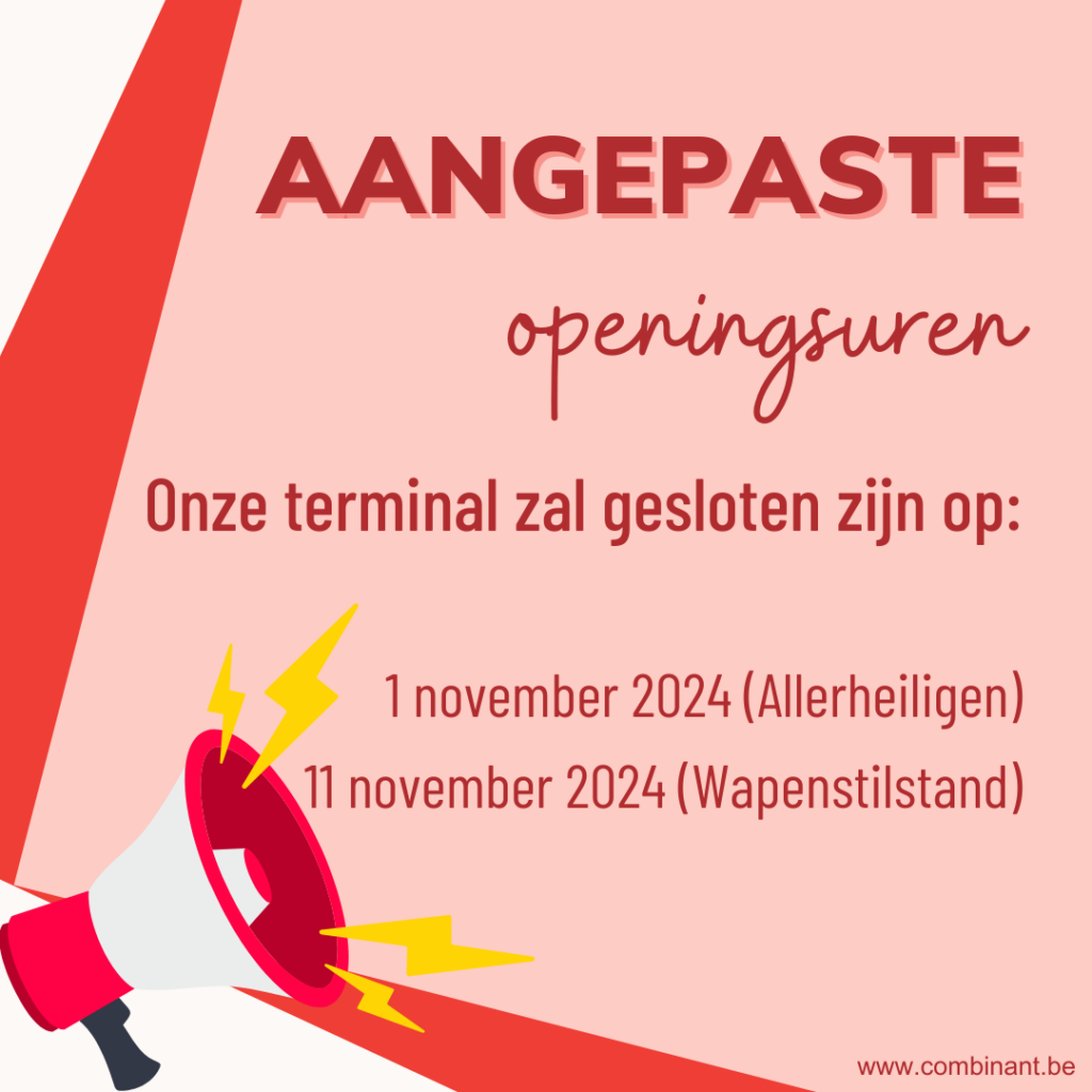 Aangepaste openingsuren