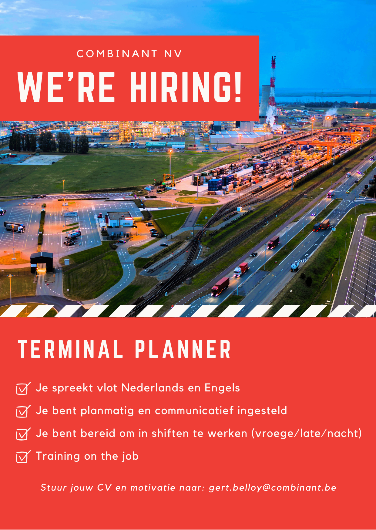 You are currently viewing Vacature: Terminal Planner